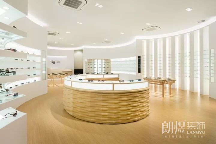成都高檔眼鏡店裝修設計效果圖