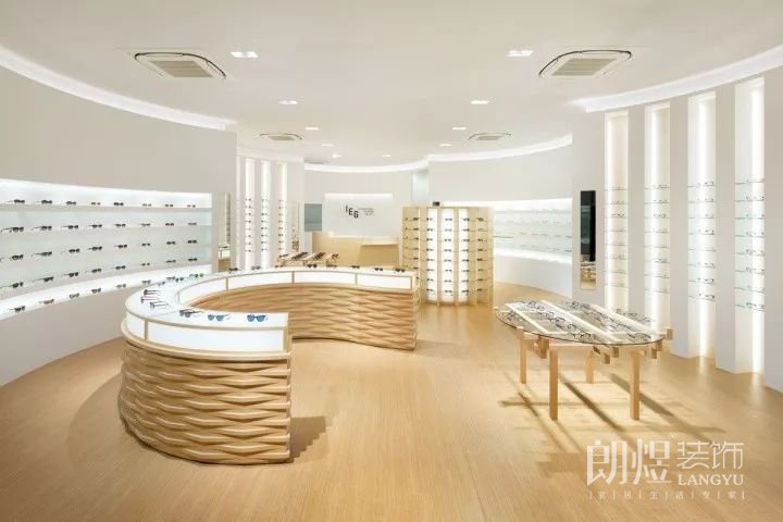 成都高檔眼鏡店裝修設計效果圖